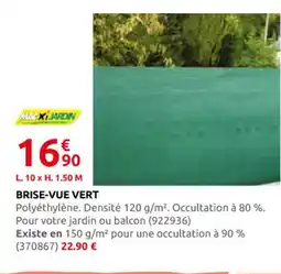 Rural Master Brise-vue vert offre
