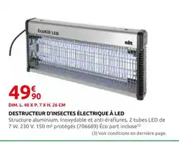Rural Master Destructeur d'insectes électrique à led offre