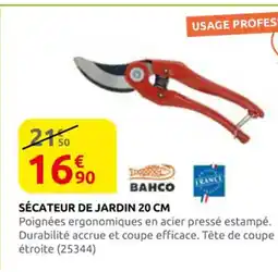 Rural Master Sécateur de jardin offre