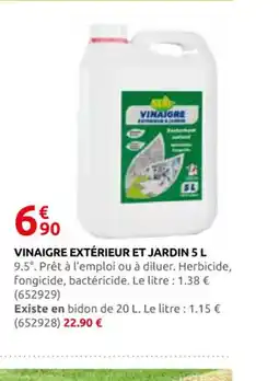 Rural Master Vinaigre extérieur et jardin offre