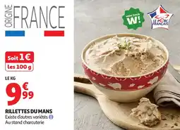 Auchan Rillettes du mans offre