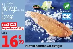 Auchan Filet de saumon atlantique offre