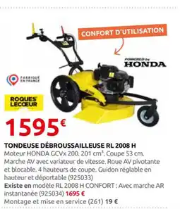 Rural Master Tondeuse débroussailleuse RL 2008 offre