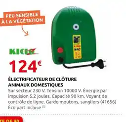 Rural Master Électrificateur de clôture animaux domestiques offre