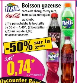 Norma COCA COLA / FANTA Boisson gazeuse offre