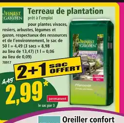 Norma Finest Garden Terreau de plantation offre