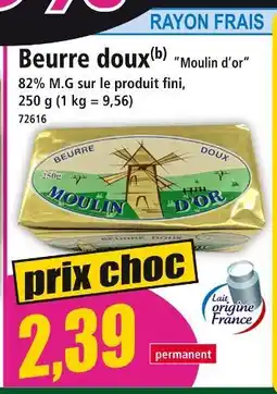 Norma Moulin d'or Beurre doux offre
