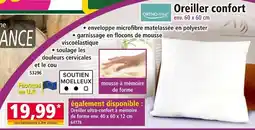 Norma ORTHO-VITAL Oreiller confort env. 60 x 60 cm offre