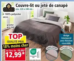 Norma DREAMTEX Couvre-lit ou jeté de canapé offre