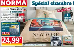Norma TODAY Parure de lit, 2 personnes offre