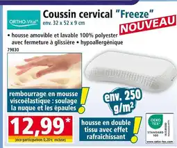 Norma ORTHO-VITAL Coussin cervical Freeze offre