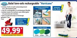 Norma Balai lave-sols rechargeable offre