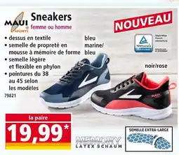 Norma MAUI SPORTS Sneakers femme ou homme offre