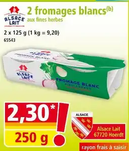 Norma Alsace Lait Fromage blanc offre