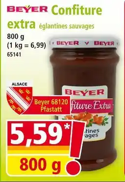 Norma BEYER Confiture extra églantines sauvages offre