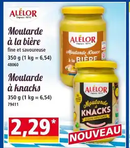 Norma ALELOR Moutarde à la bière offre