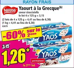 Norma Nestlé Yaourt à la grecque offre
