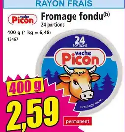 Norma Vache Picon Fromage fondu offre