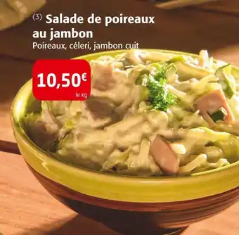 Colruyt Salade de poireaux au jambon offre
