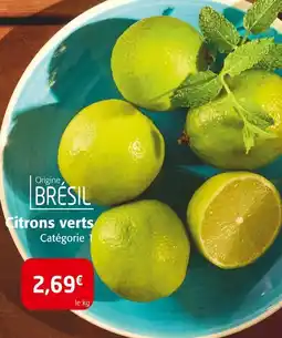 Colruyt Citrons verts offre