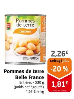 Colruyt Belle France Pommes de terre offre
