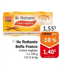 Colruyt Belle France Ile flottante offre