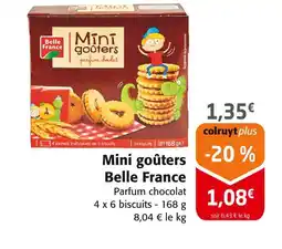 Colruyt Belle France Mini goûters offre