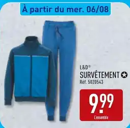 ALDI L&D Survêtement offre