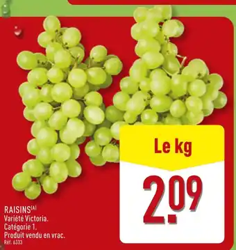 ALDI Raisins offre