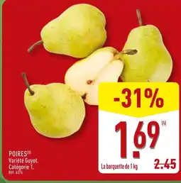 ALDI Poires offre