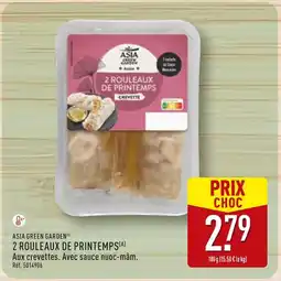 ALDI ASIA GREEN GARDEN 2 ROULEAUX DE PRINTEMPS offre