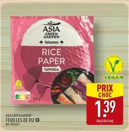 ALDI Asia Green Garden Feuilles de Riz offre