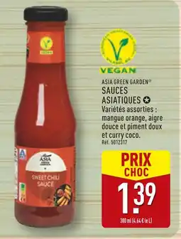 ALDI ASIA GREEN GARDEN Sauces asiatiques offre