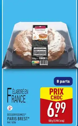 ALDI DESSERISSIMES Paris brest offre