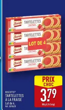 ALDI Biscotto Tartelettes à la fraise offre