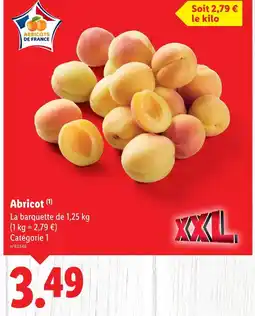 Lidl Abricot offre