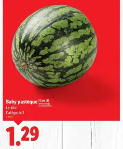 Lidl Baby pastèque offre