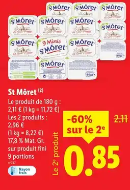 Lidl St Môret offre