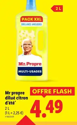 Lidl Mr. Propre Multi-usages dilué citron d'été offre
