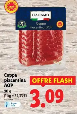 Lidl ITALIAMO Coppa Piacentina AOP offre