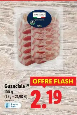 Lidl ITALIAMO Guanciale offre