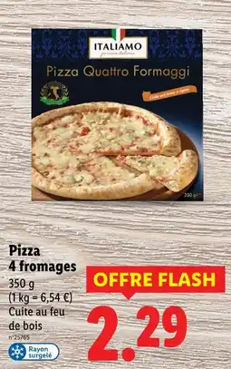 Lidl ITALIAMO Pizza 4 fromages offre