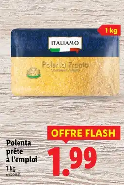 Lidl ITALIANO Polenta prête à l'emploi offre