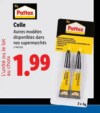 Lidl Pattex Colle offre