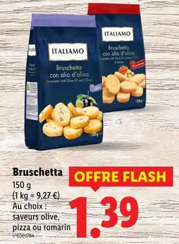 Lidl ITALIAMO Bruschetta con olio d'oliva offre