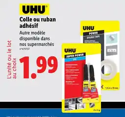 Lidl UHU Colle ou ruban adhésif offre