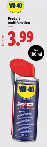 Lidl WD-40 Produit multifonction offre