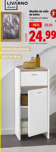Lidl Meuble de salle de bains offre