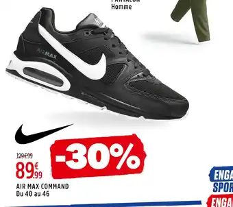Intersport Nike Air Max Command offre