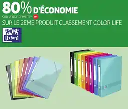 Auchan Classement color life oxford offre